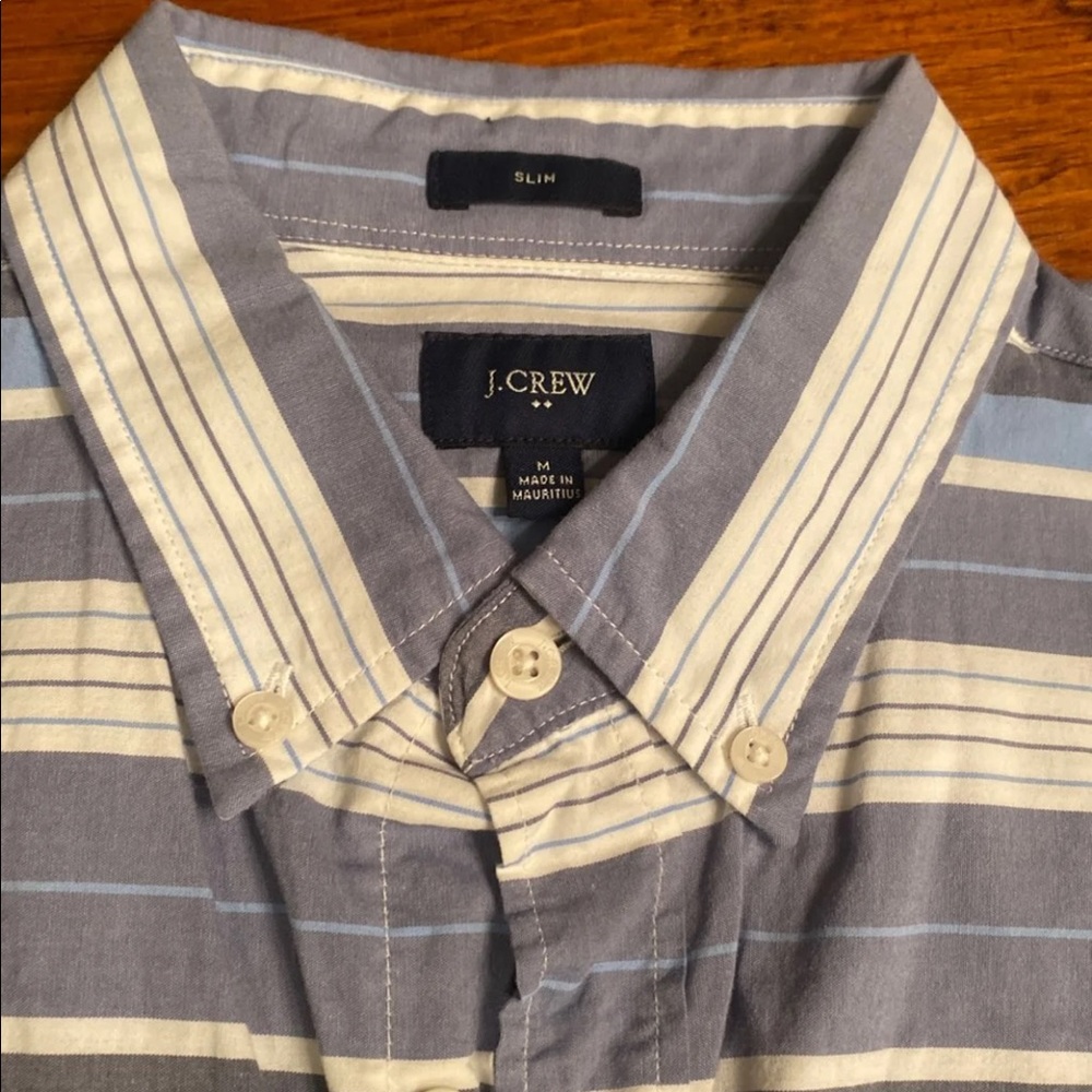 Jcrew Striped Button Down - image 2